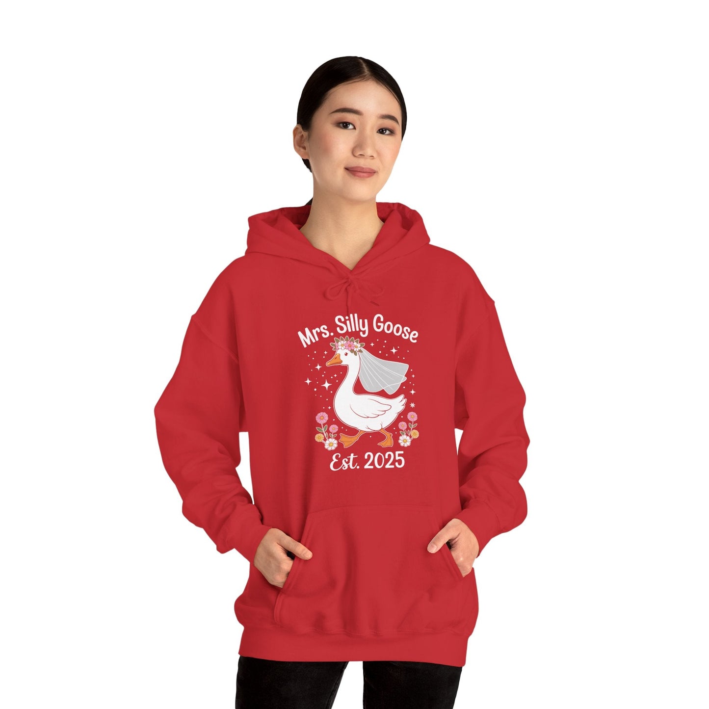 Mrs. Silly Goose Couple Matching Wedding Funny Bride to Be Hoodie
