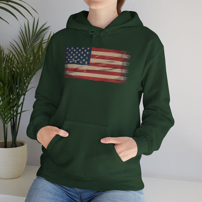 American Flag USA United States of America US 4th of July Hoodie