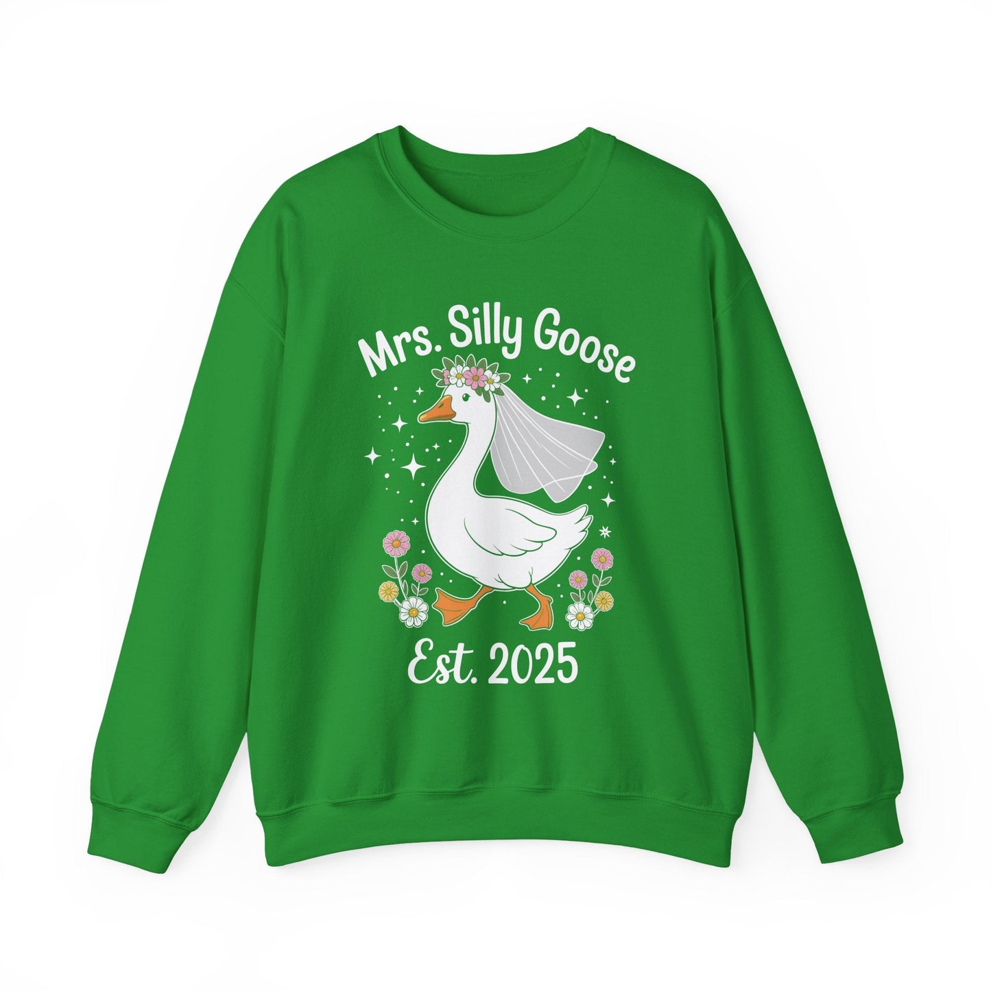 Mrs. Silly Goose Couple Matching Wedding Funny Bride to Be Sweatshirt