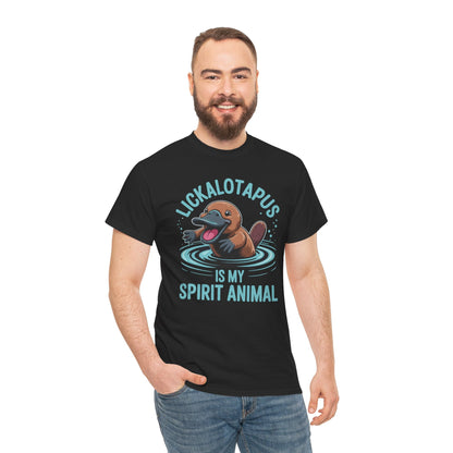 Vintage Funny Lickalottapus Is My Spirit Animal Lovers Meme T-Shirt