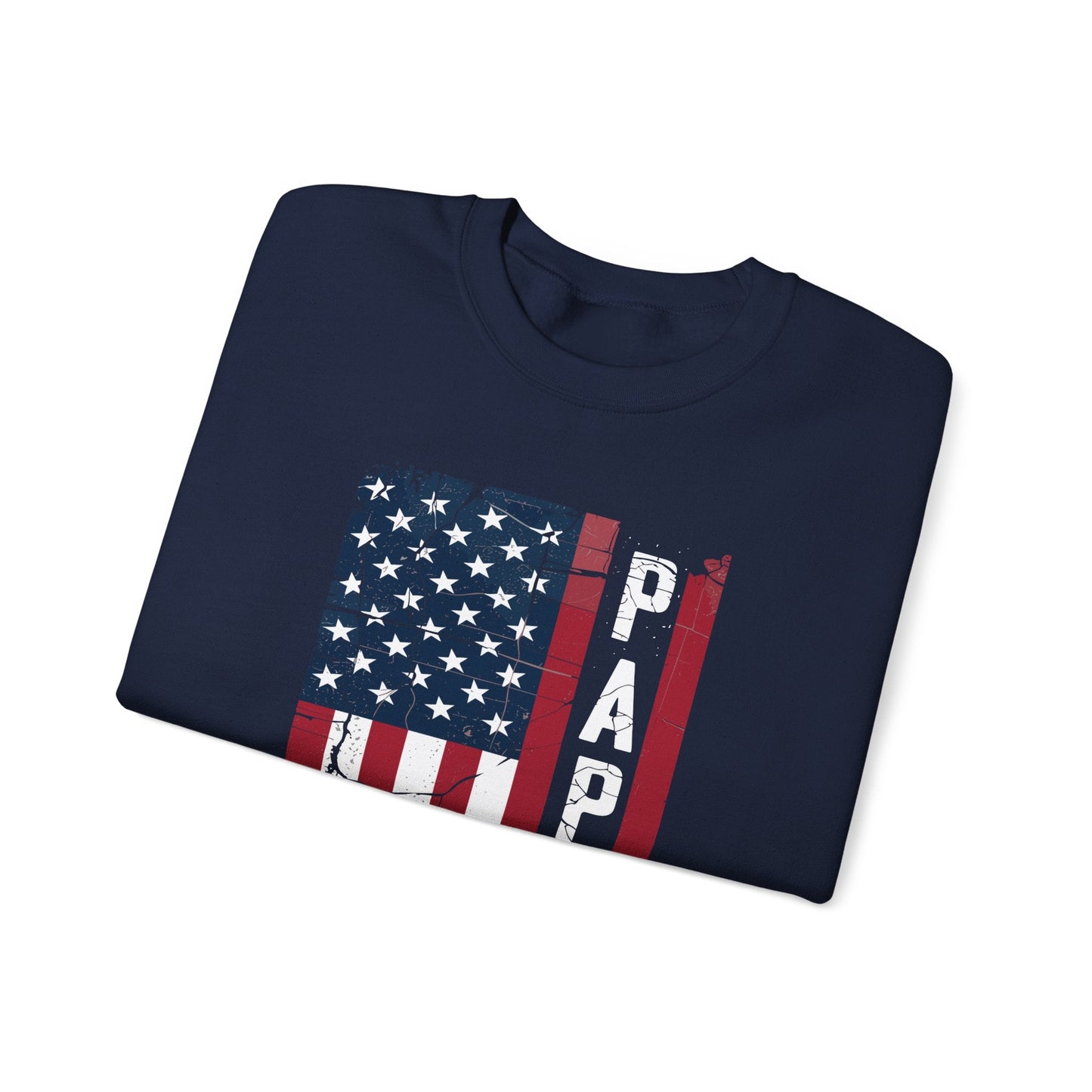 Papaw Grandpa US American Flag Shirt Grandfather Day Sweatshirt