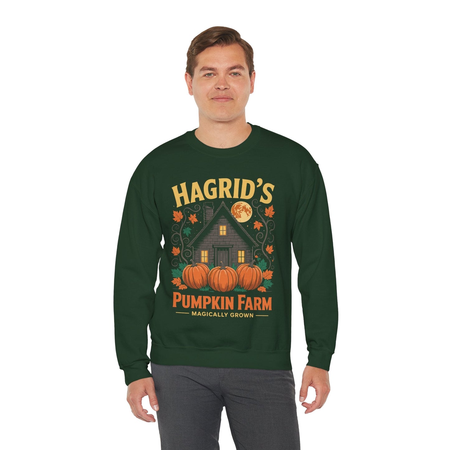Hagrids Pumpkin Farm Spooky Season Halloween Fun Sweatshirt