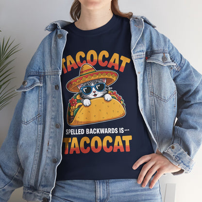 Tacocat Spelled Backwards Taco Cat Cinco De Mayo Sweatshirt Men Women