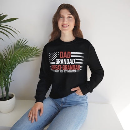Gifts for Grandpa from Grandkids Dad Grandad Great Grandad Sweatshirt