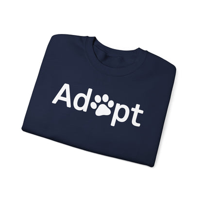 Adopt A Shelter Pet Cat Dog Adoption Animal Rescue Sweatshirt