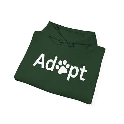 Adopt A Shelter Pet Cat Dog Adoption Animal Rescue Hoodie