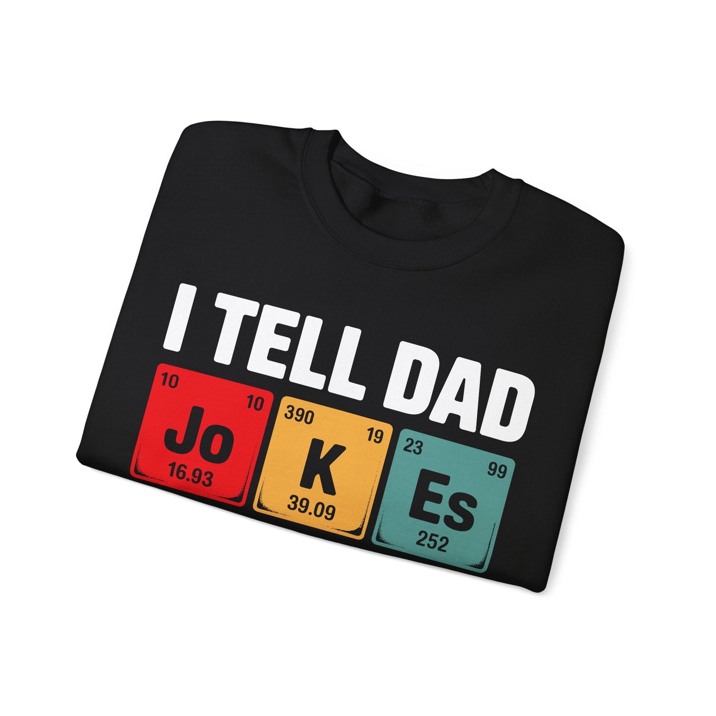 I Tell Dad Jokes Periodically Element Vintage Father's Day Sweatshirt