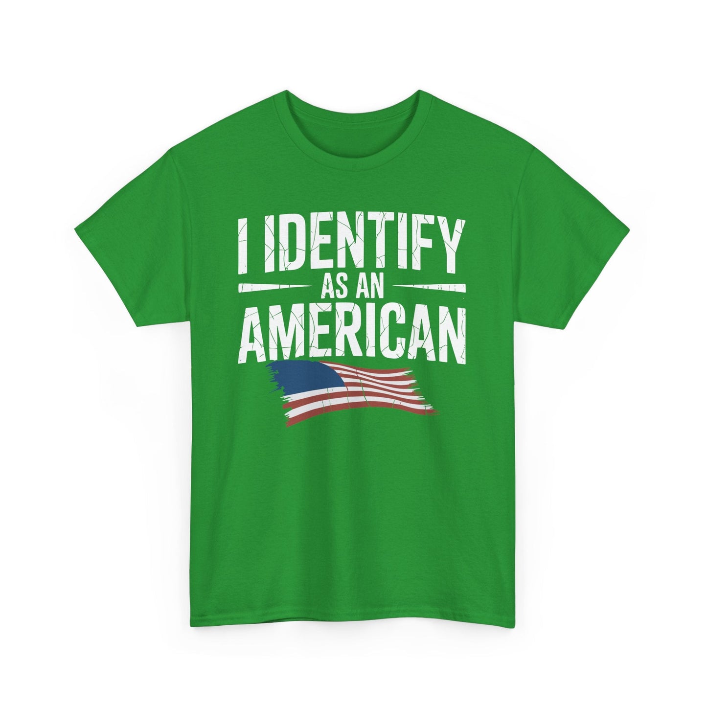 I Identify as an American No Identity Politics USA T-Shirt