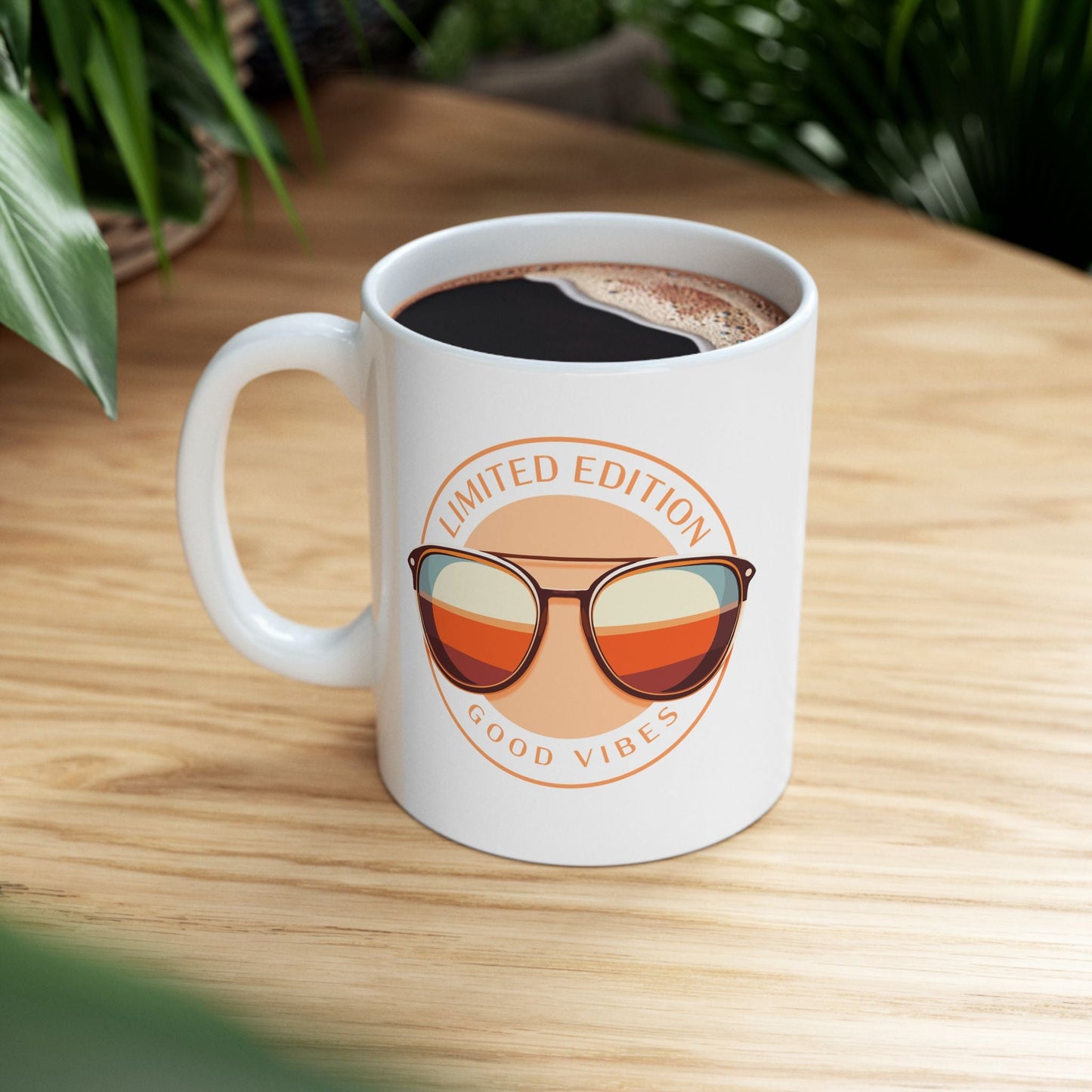 Good Vibes Glasses Limited Edition Coffee Mug