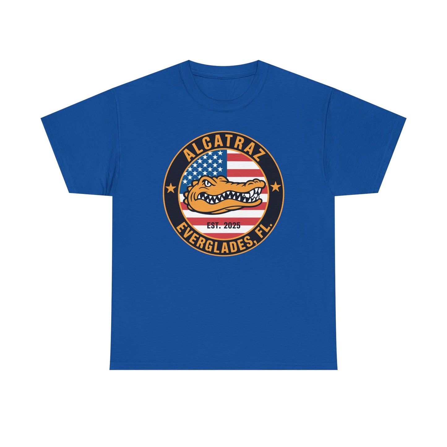 Retro Alcatraz Everglades FL EST 2025 T-Shirt