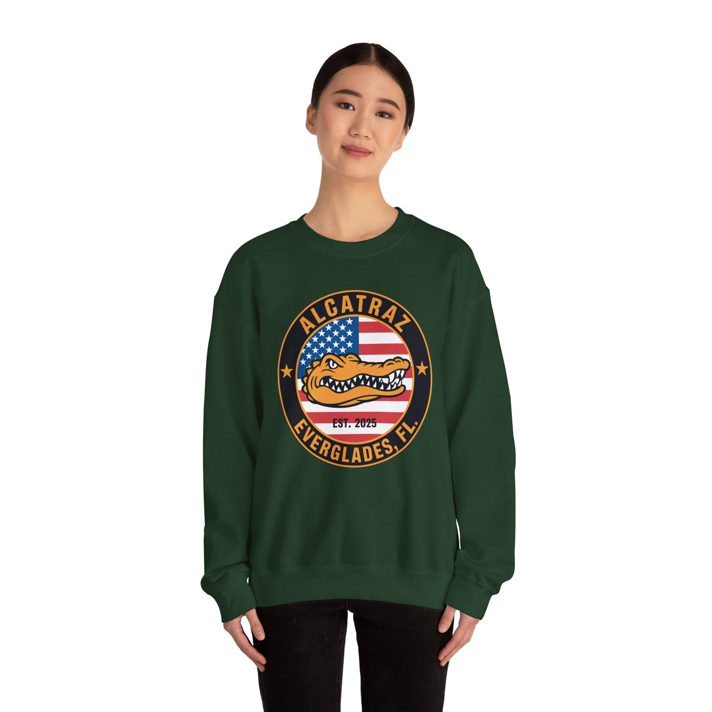 Retro Alcatraz Everglades FL EST 2025 Sweatshirt
