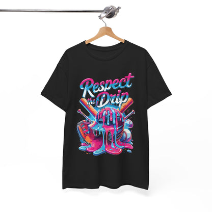 Baseball Drip For Boys Ice Cream Respect The Drip Baseball T-Shirt