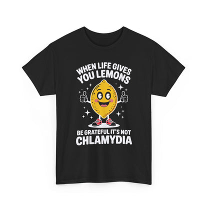 Lemons and Chlamydia Absurd Offensive Meme Sarcastic Edgy T-Shirt