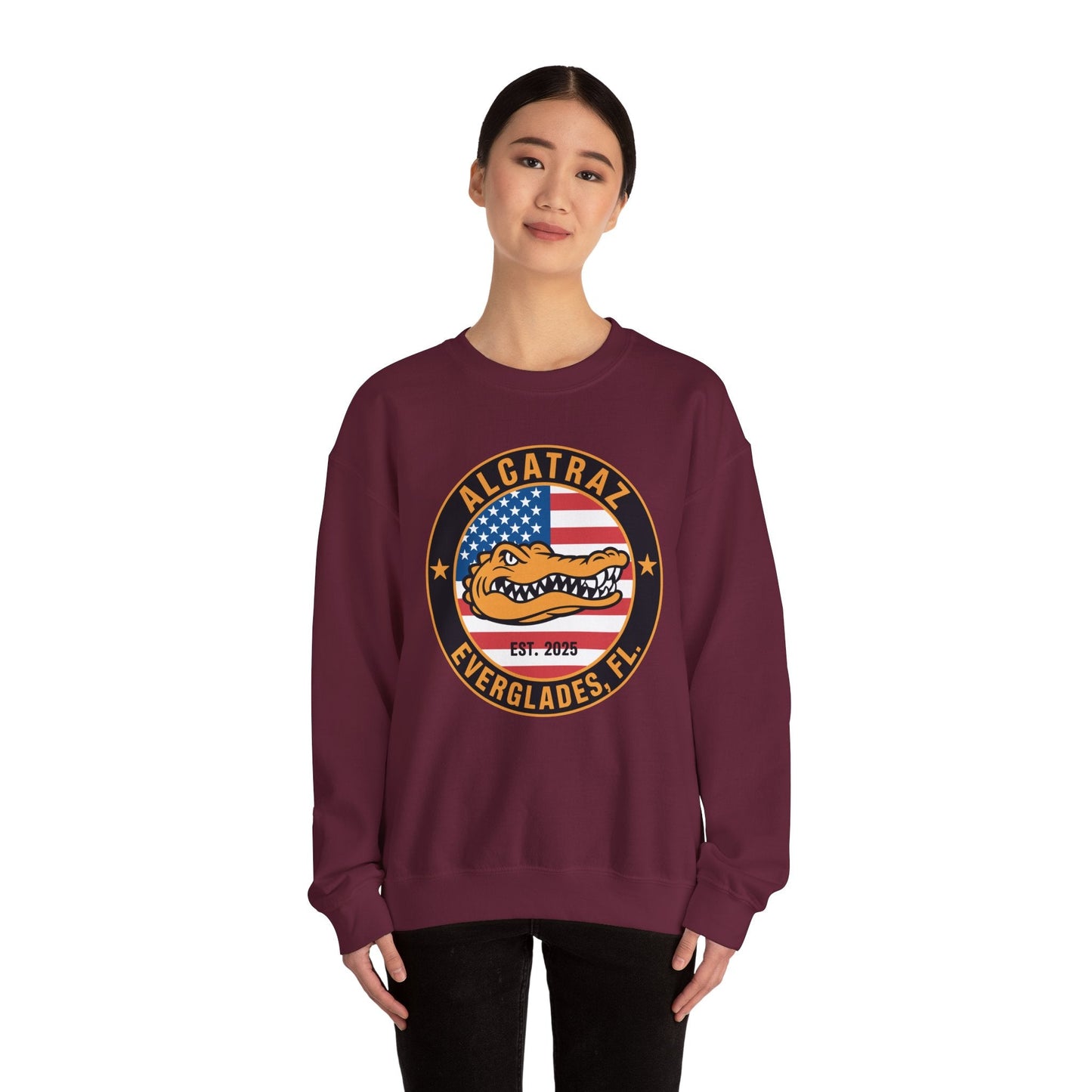 Retro Alcatraz Everglades FL EST 2025 Sweatshirt
