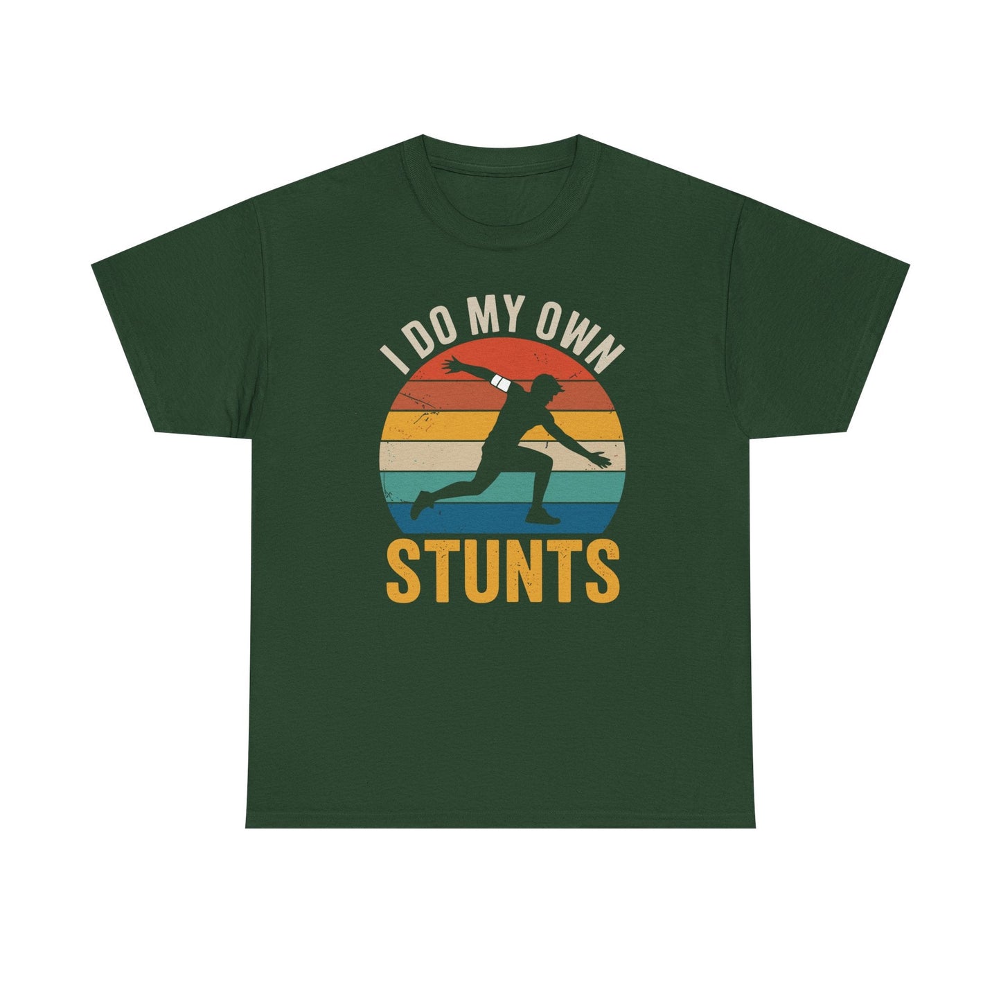 Funny I Do All My Own Stunts Broken Bones T-Shirt