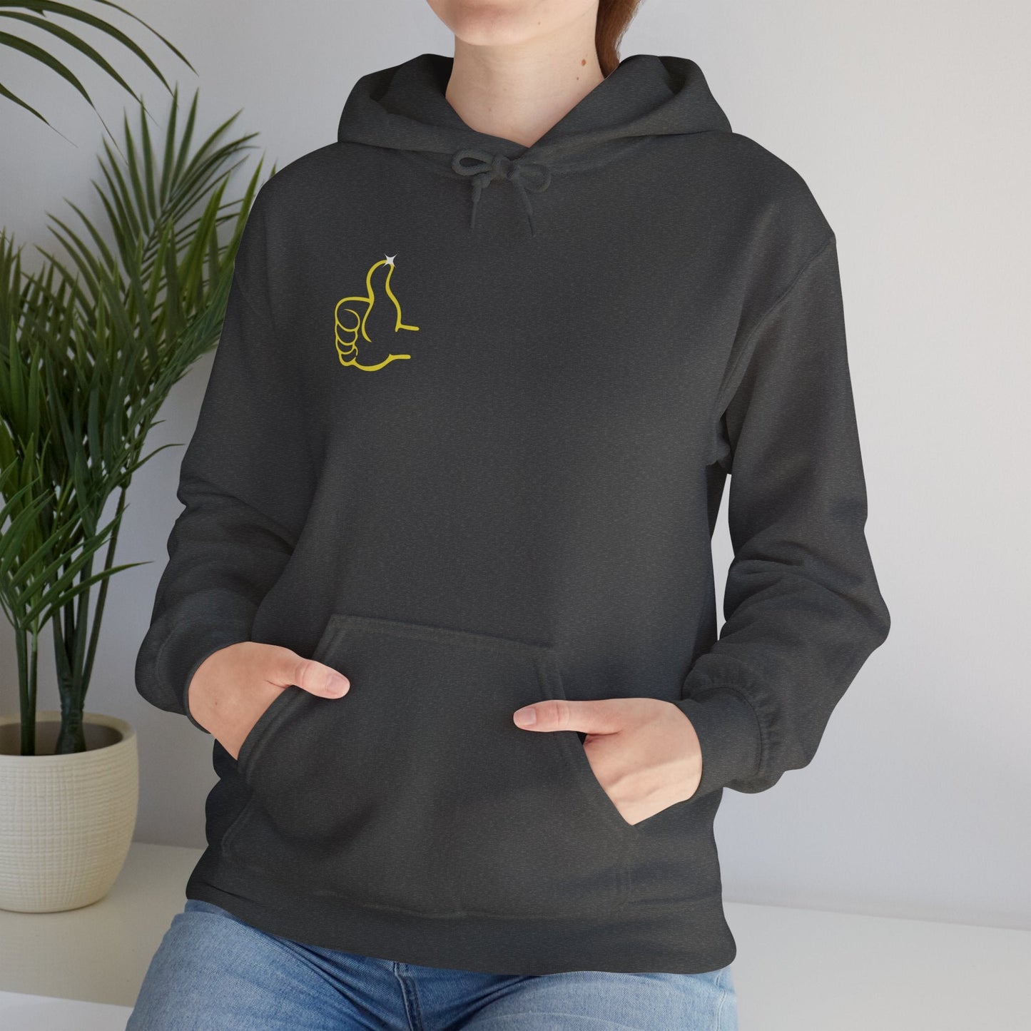 Thumbs Up Hoodie for Men Women