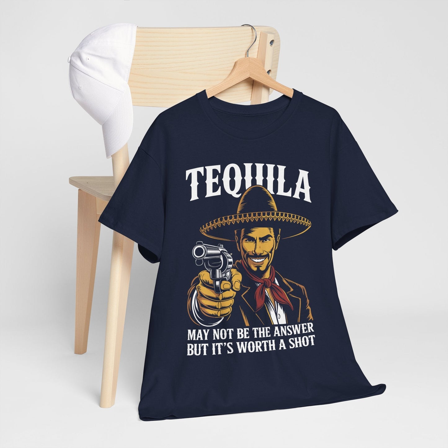 Tequila May Not Be The Answer But It's Worth A Shot T-Shirt