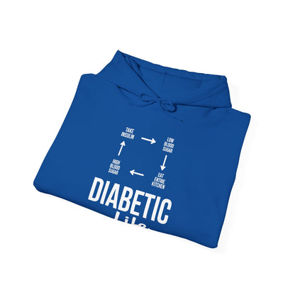 Funny Diabetic Type 1 Diabetes T1D Diabetes Awareness Hoodie