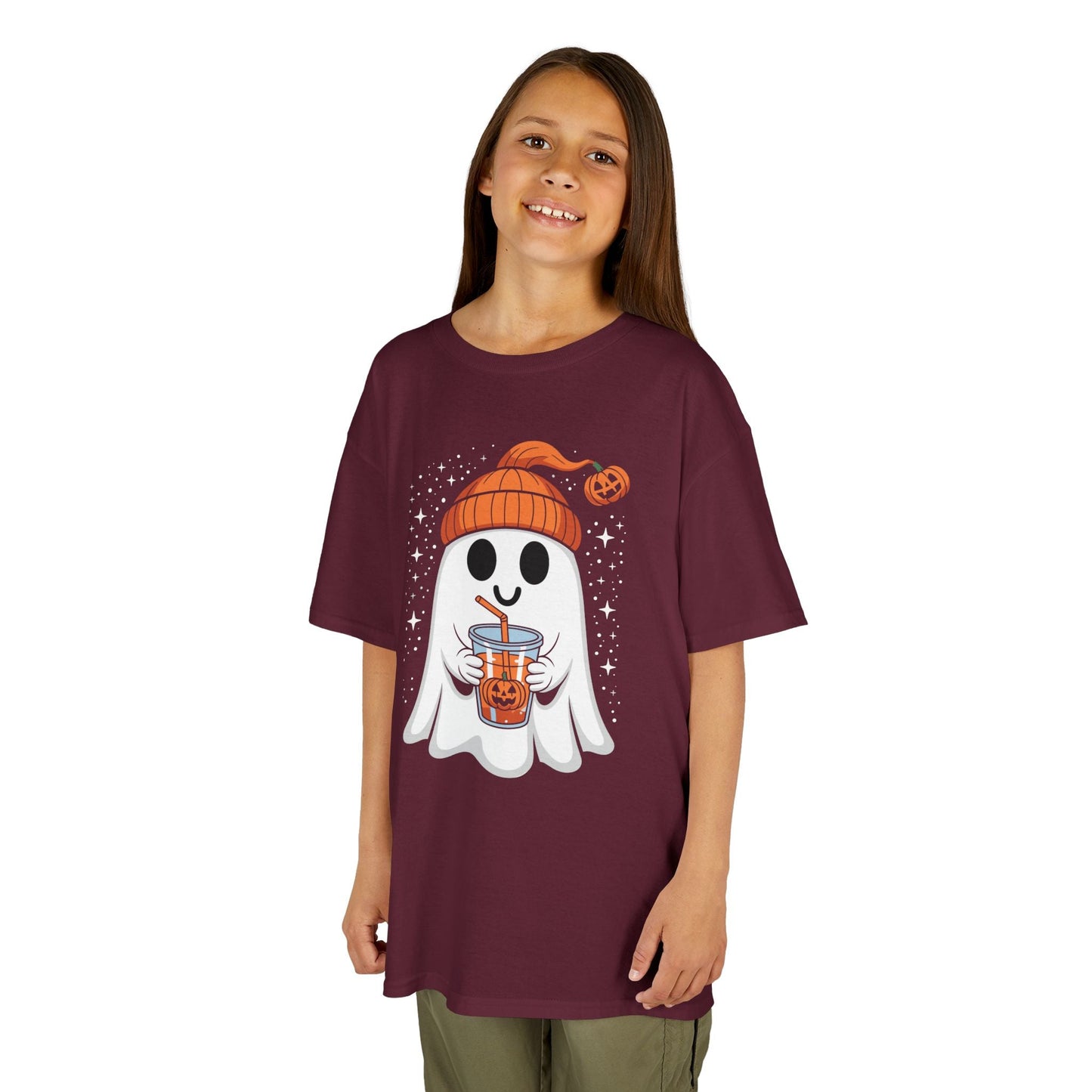 Halloween for Kids Cute Fall Ghost T-Shirt