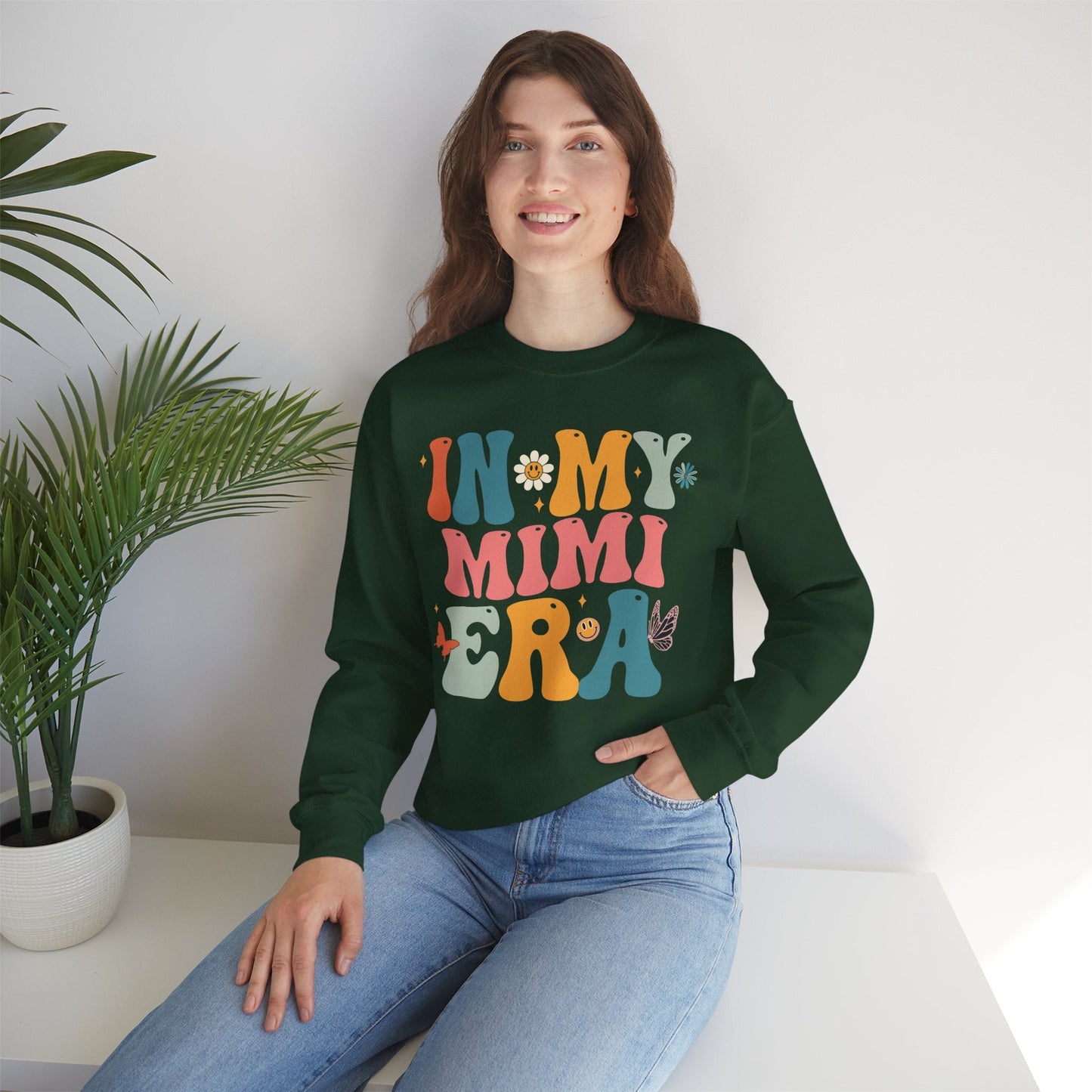 Groovy In My Mimi Era Mom Grandma Mothers Day Sweatshirt