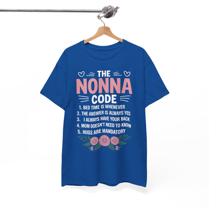 The A Nonna Code Funny Grandma Mothers Day Gifts T-Shirt