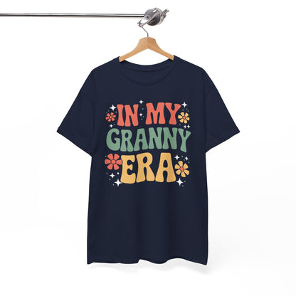 In My Granny Era Funny Sarcastic Groovy Retro Mothers Day T-Shirt