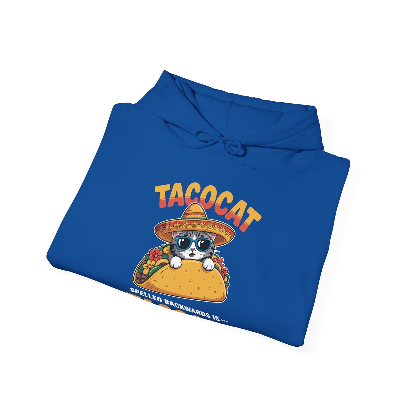 Tacocat Spelled Backwards Taco Cat Cinco De Mayo Hoodie Men Women