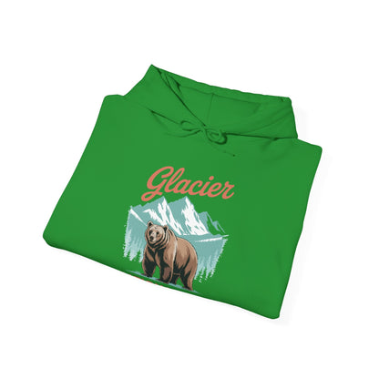 Glacier National Park retro Hoodie
