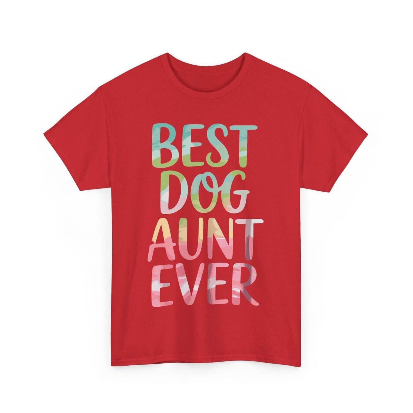Best Dog Aunt Ever Shirt Women Dog Lover Auntie Mothers Day T-Shirt