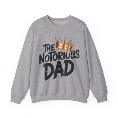 Old School Funny Hip Hop Fathers Day Notorious Dad Sweatshirt