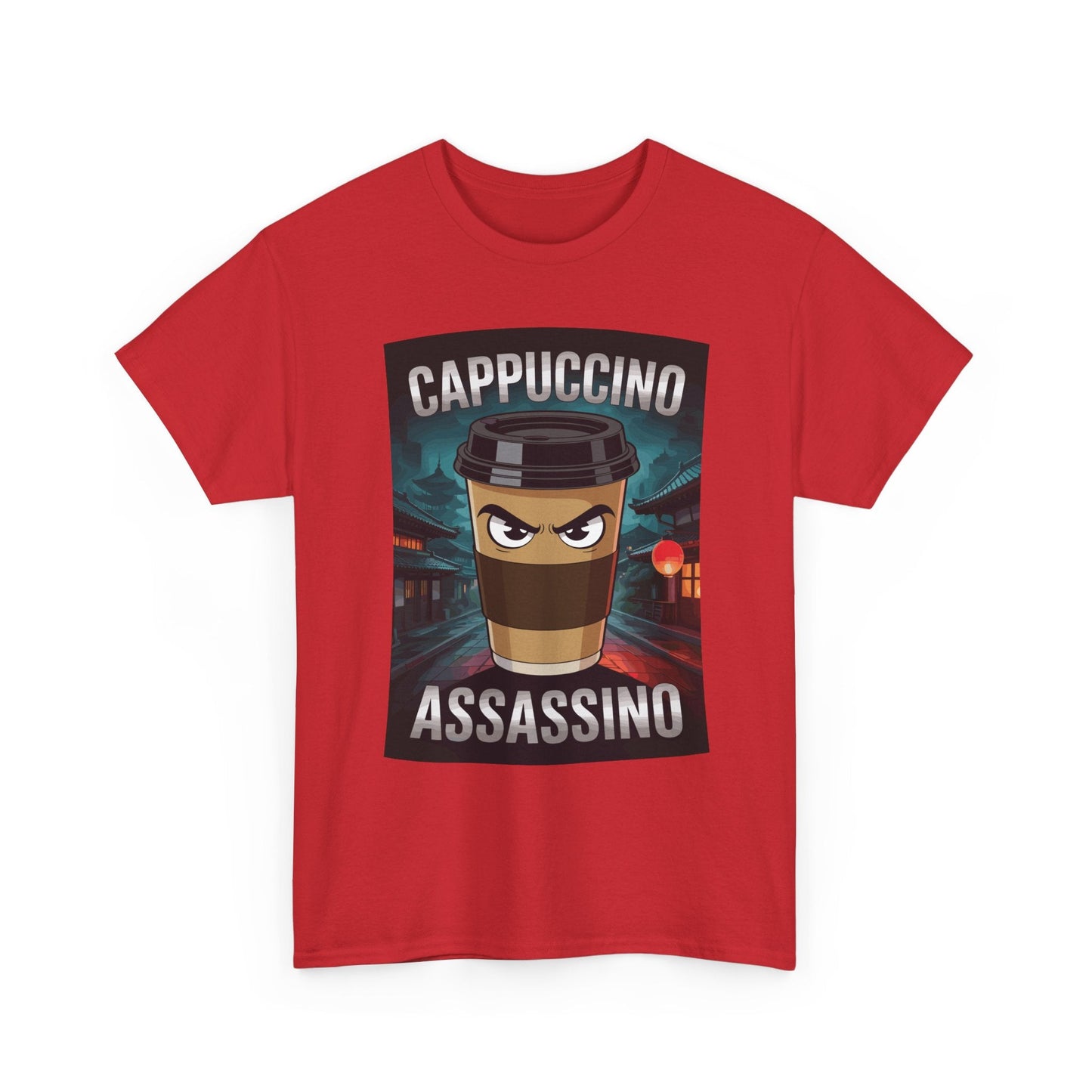 Cappuccino Assassino Coffee Lovers Italian Brainrot Meme T-Shirt