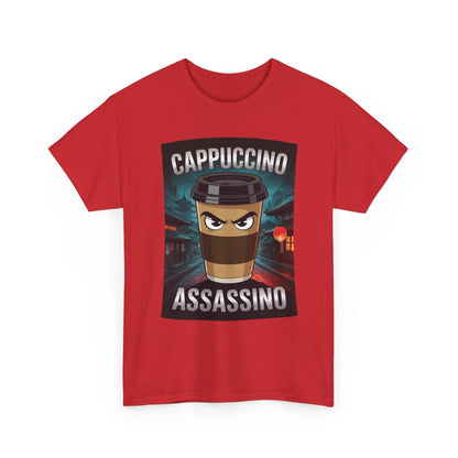 Cappuccino Assassino Coffee Lovers Italian Brainrot Meme T-Shirt