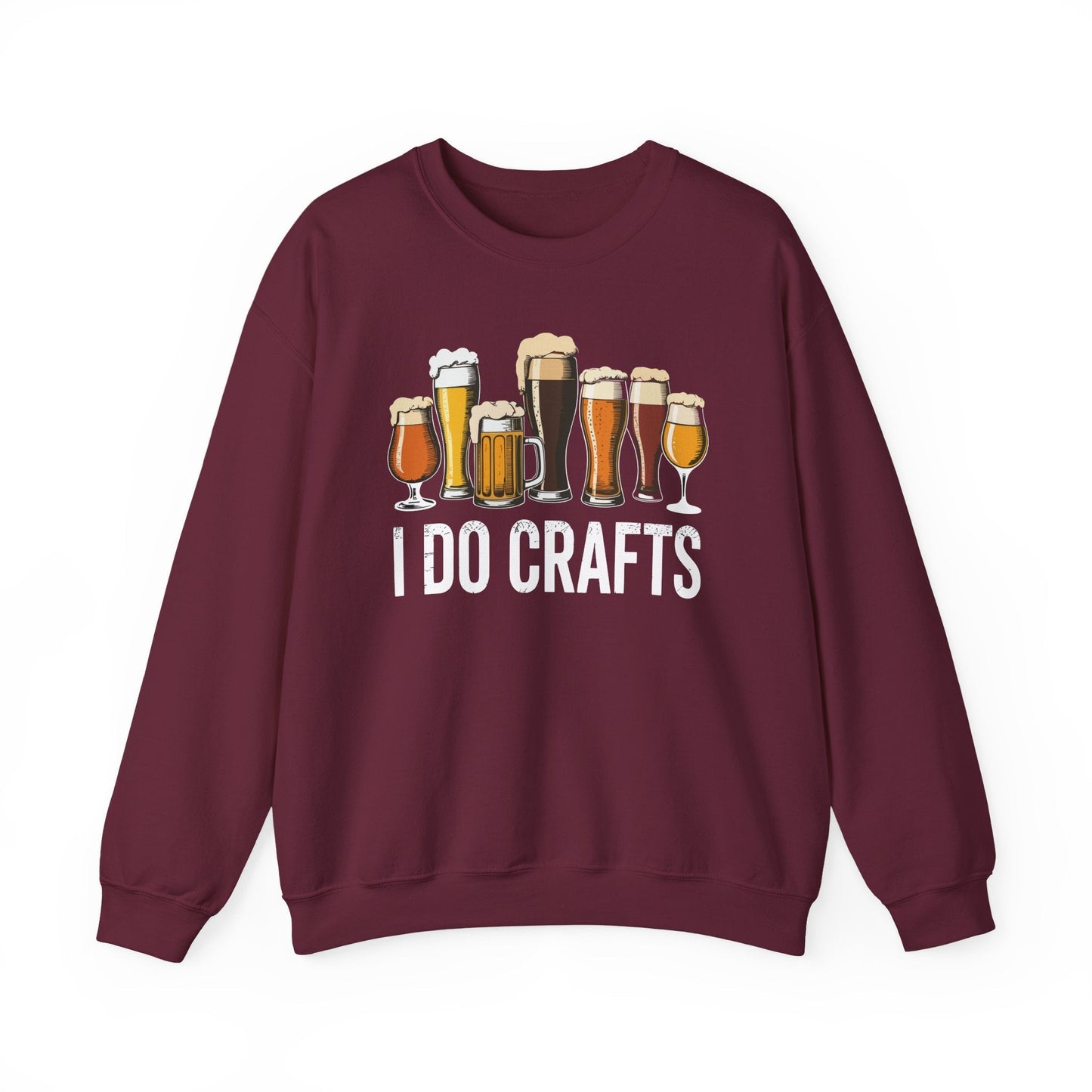 Craft Beer Vintage I Do Crafts Home Brew Art Sweatshirt