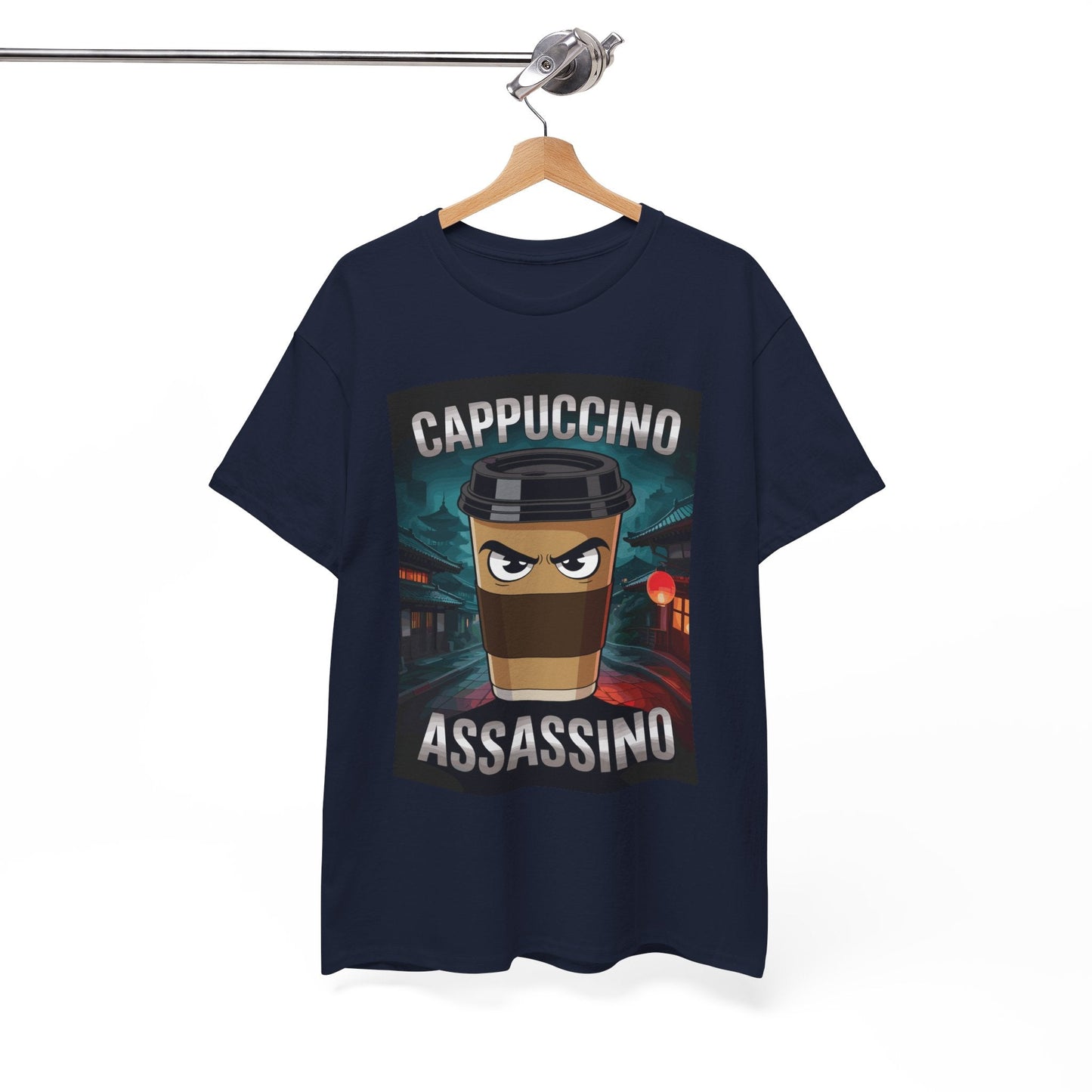 Cappuccino Assassino Coffee Lovers Italian Brainrot Meme T-Shirt