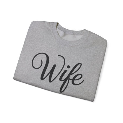 Wife Est 2025 Just Married Honeymoon Wedding Couples Sweatshirt
