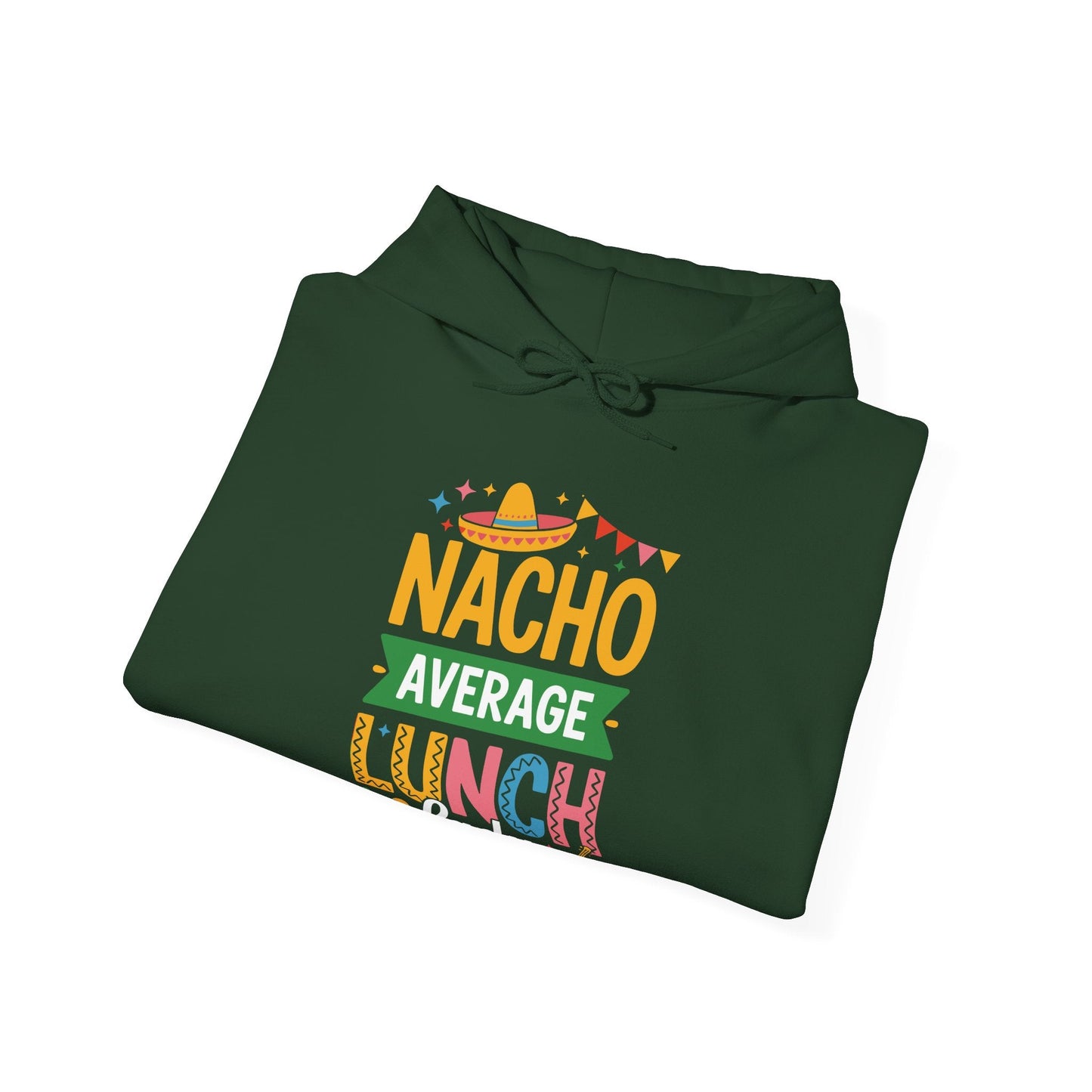 Funny Nacho Average Lunch Lady Cinco De Mayo Fiesta Mexican Hoodie