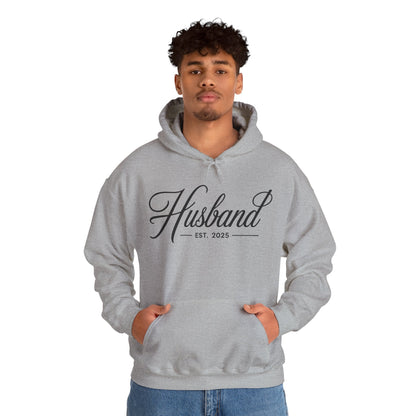 Couples Gifts For Husband And Wife Matching Husband Est 2025 Just Married Honeymoon Wedding Hoodie
