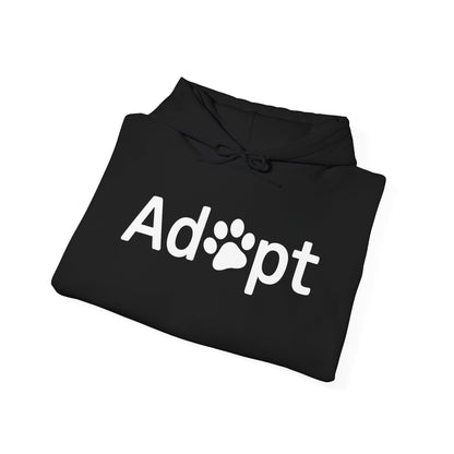 Adopt A Shelter Pet Cat Dog Adoption Animal Rescue Hoodie