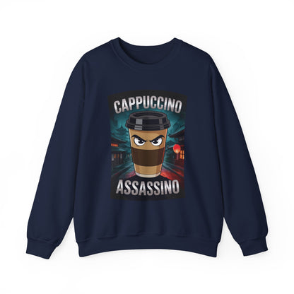 Cappuccino Assassino Coffee Lovers Italian Brainrot Meme Sweatshirt