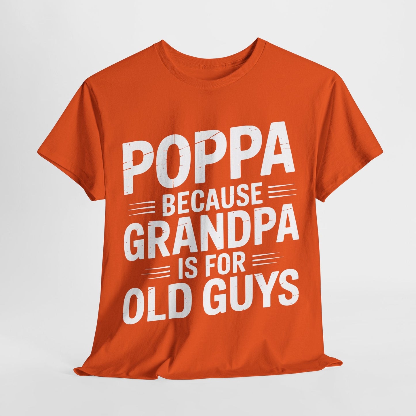 Poppa Grandpa From Grandkids Father's Day Poppa T-Shirt