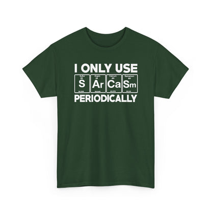 Sarcasm Periodic Table Element Weird Science Joke Gift T-Shirt