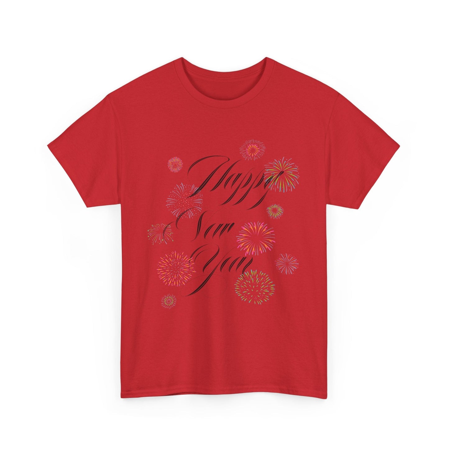 Happy New Year T-Shirt Festive Celebration Tee for Men and Women