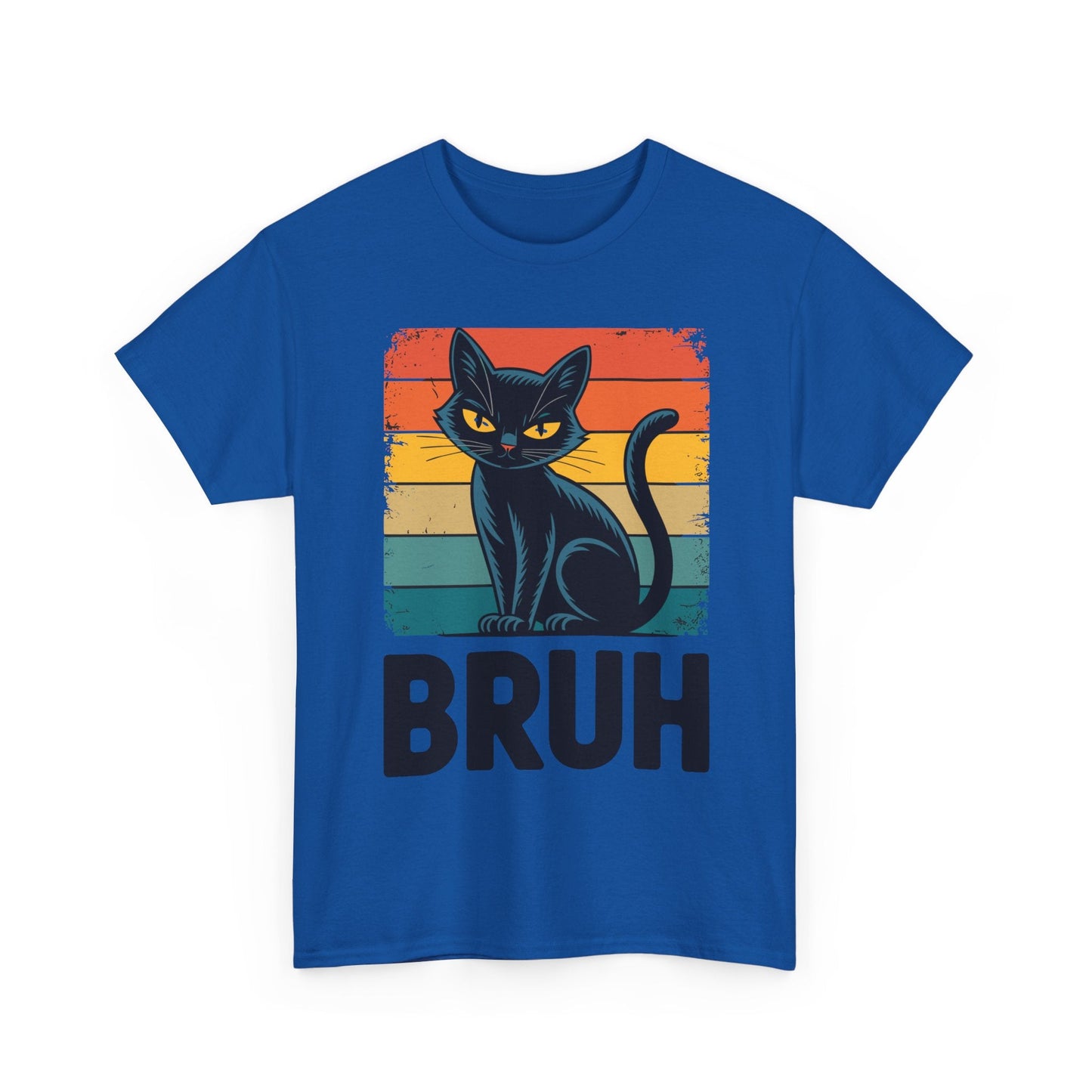 Funny Cat Bruh For Teens Boys Girls Men Women Meme Graphic T-Shirt