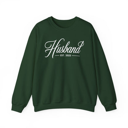 Couples Gifts For Husband And Wife Matching Husband Est 2025 Just Married Honeymoon Wedding  Sweatshirt
