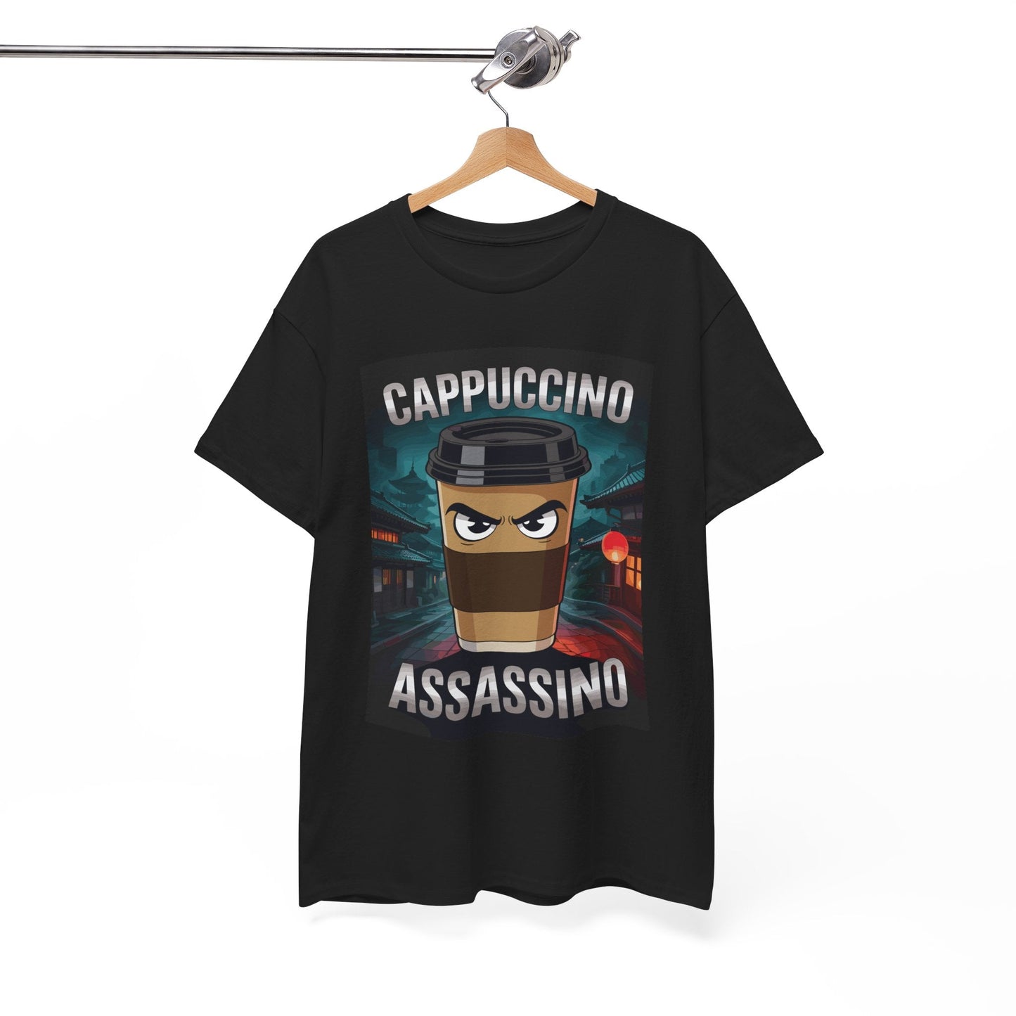 Cappuccino Assassino Coffee Lovers Italian Brainrot Meme T-Shirt