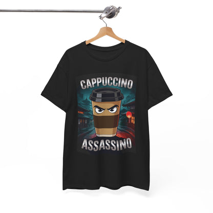 Cappuccino Assassino Coffee Lovers Italian Brainrot Meme T-Shirt