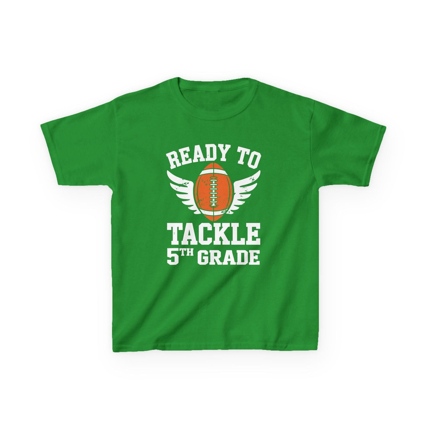 Ready To Tackle 5th Grade Football First Day Sport Kids T-Shirt