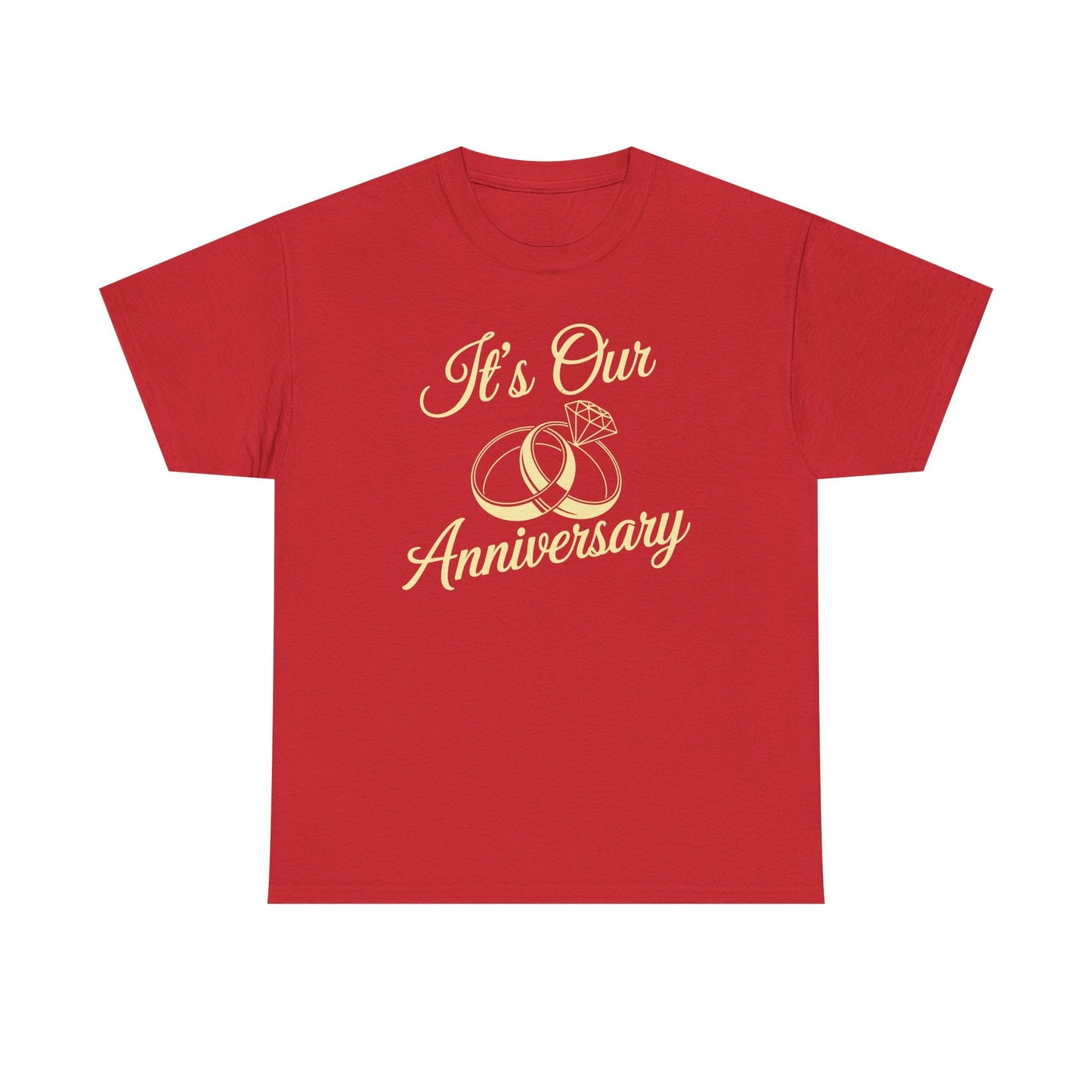It's Our Anniversary Shirts for Married Couples Husband Wife T-Shirt
