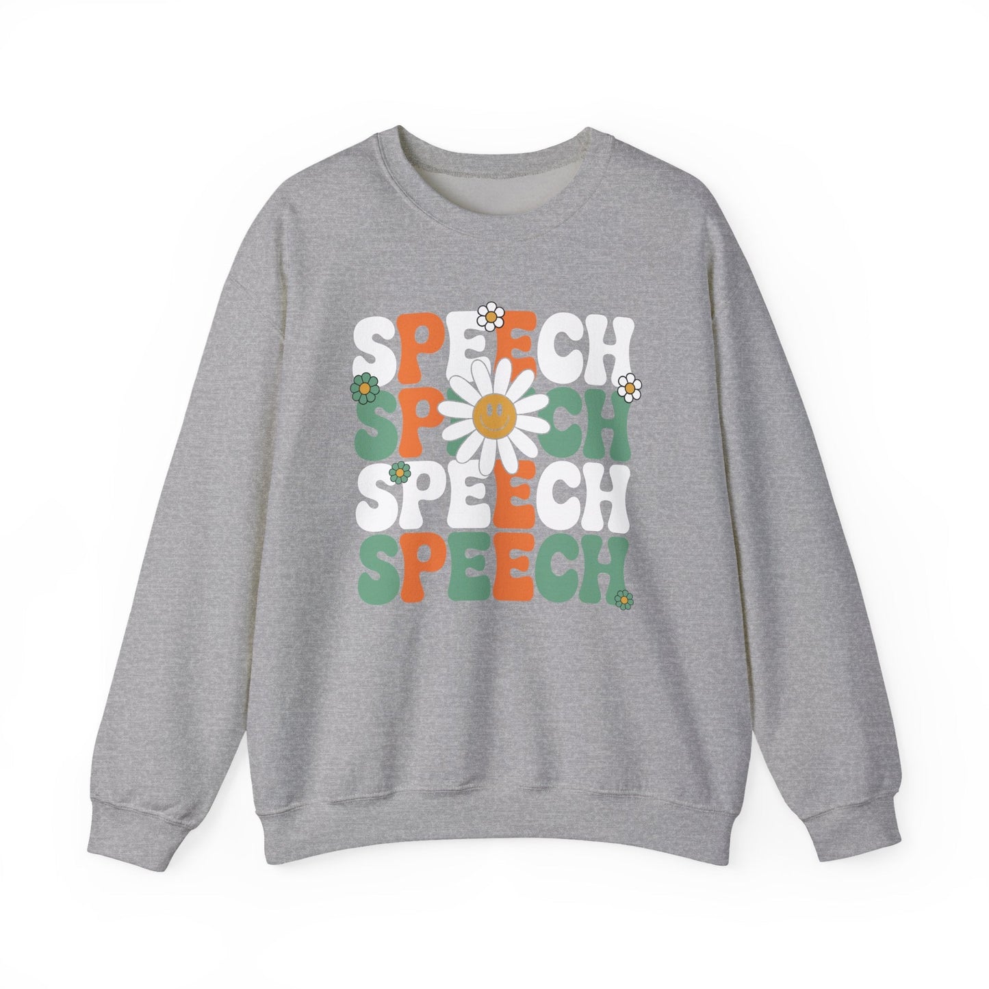Speech Therapy Retro Speech Language Pathologist Therapist Sweatshirt