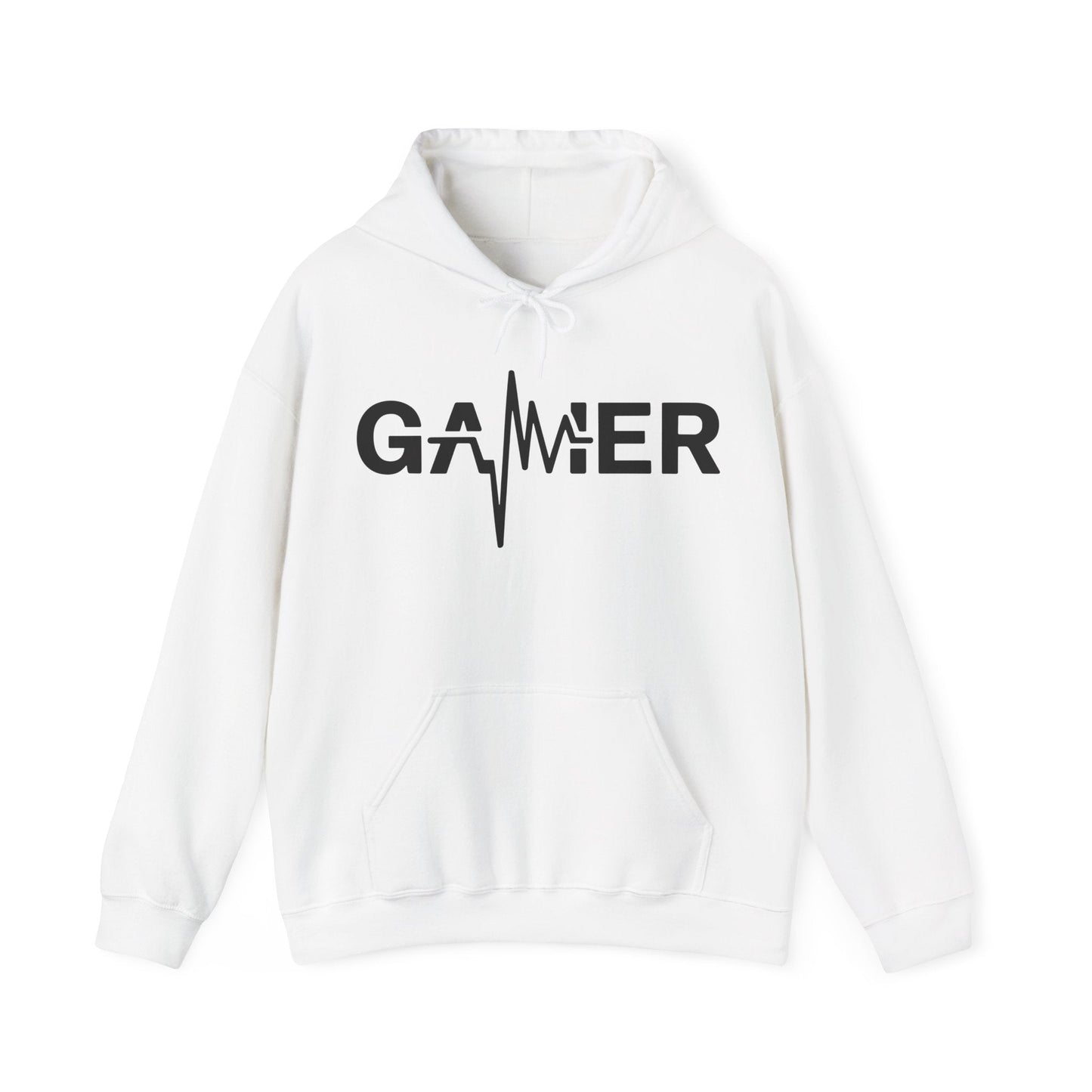 Gamer Heartbeat Video Games Graphic Hoodie